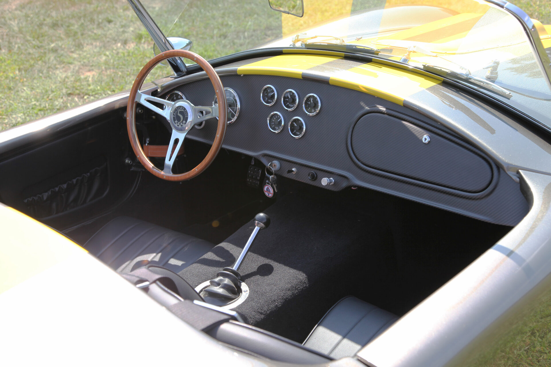 Dashboard and shifter