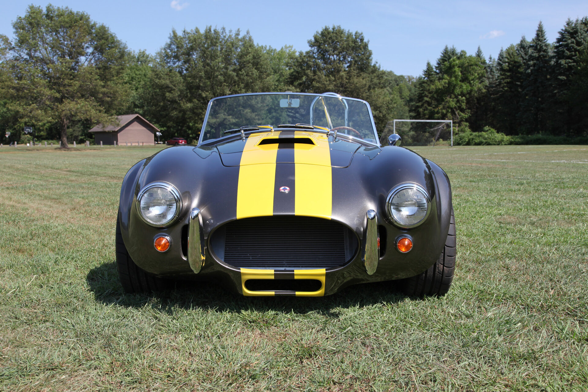 Straight-on rear view showing Minnesota plate QUICK65